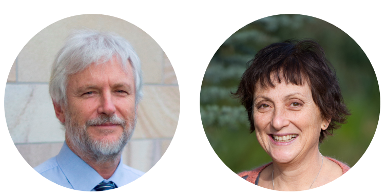 Photos of Professor Paul Glasziou and Professor Rachelle Buchinder