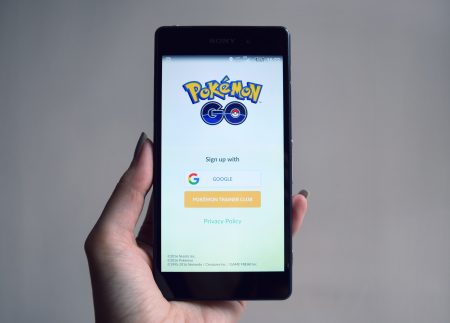 Pokémon GO on mobile phone
